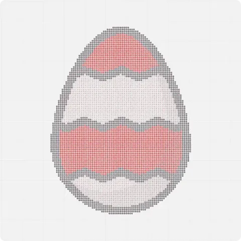 Easter Egg Miro board, 5661 shapes & 5661 icons