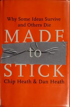 Book cover of Made to Stick by Chip Heath & Dan Heath